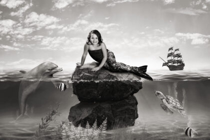 Mermaid Digital Background